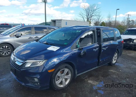 2019 Honda Odyssey Ex from USA, damaged, VIN 5FNRL6H50KB133041